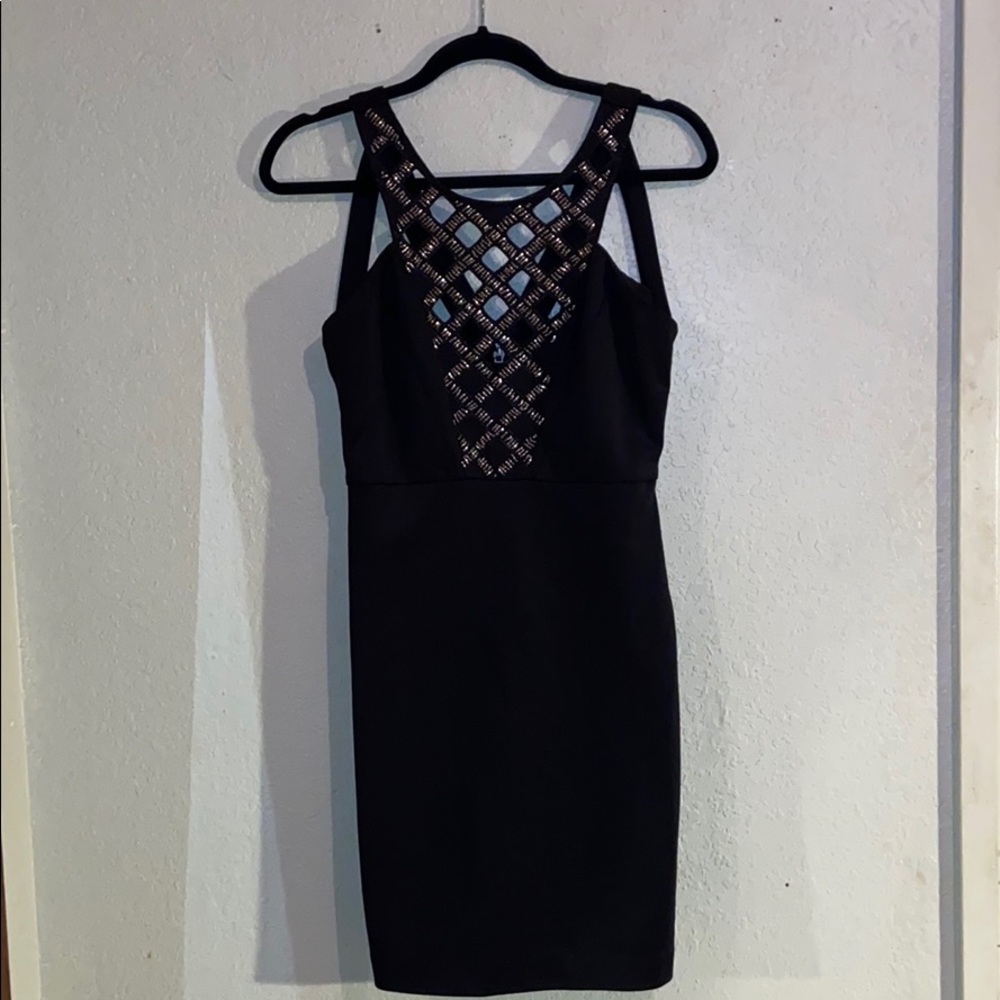 wow couture black dress - M